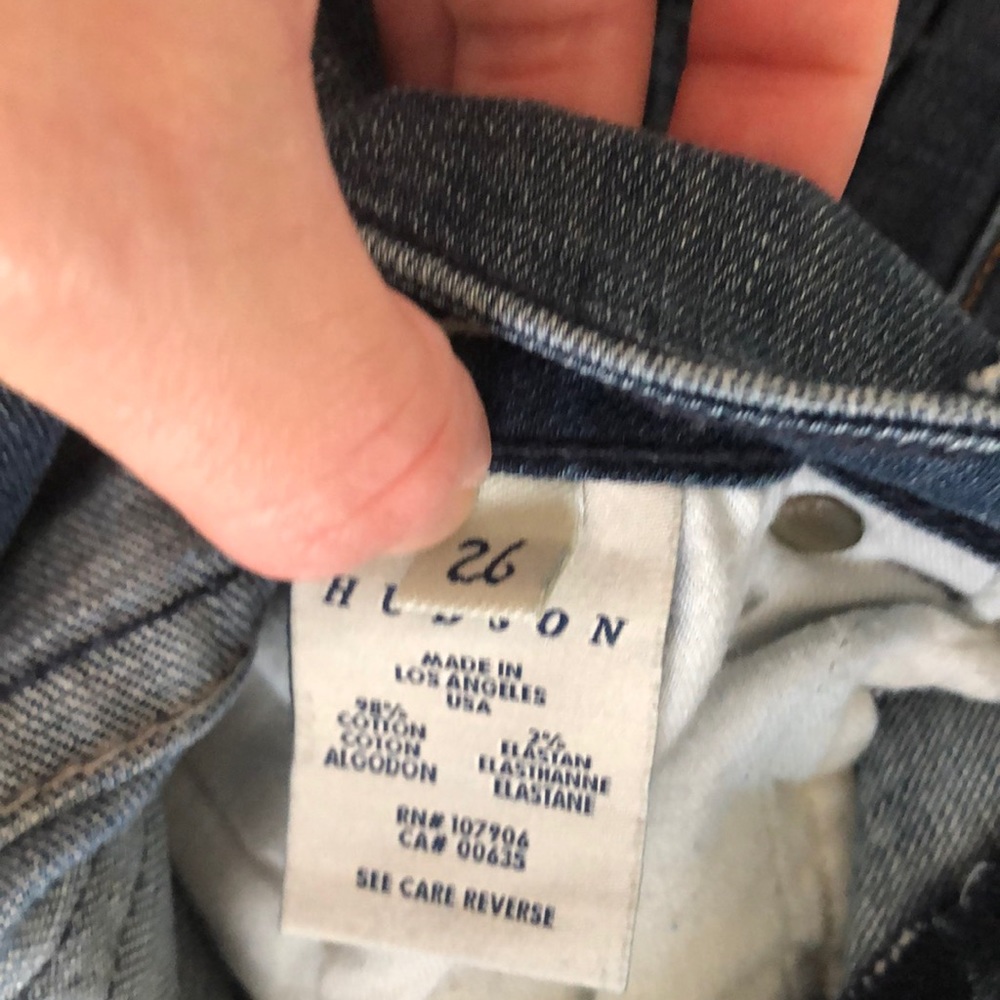 Hudson dipped jeans! - Picture 7 of 10